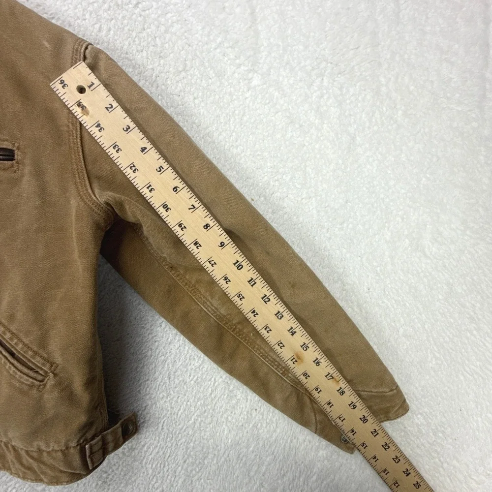 Carhartt Detroit Jacket Fleece Lined Youth‎ Large (10/12) YYJ97 BRN Brown